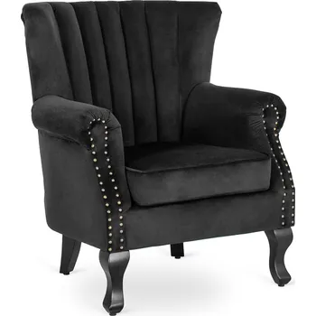 Křeslo JAKS Křeslo ušák Mallo velur černé