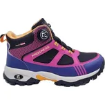 Dětské boty s membránou PROGRESS JUNIOR TREK MID WP 34 Černá, Růžová, Fialová, Šedá