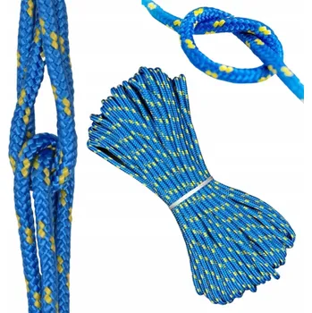 Lany Jutový provázek KoloroweMotki 4 mm 100 m