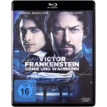 Blu-ray film Victor Frankenstein Blu-ray disk