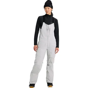 Snowboardové kalhoty kalhoty Burton Kimmy Bib AK 2L Gore-Tex - Gray Cloud S