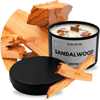 Svíčka Sójová vonná svíčka Santalové dřevo Splaszi 1 ks