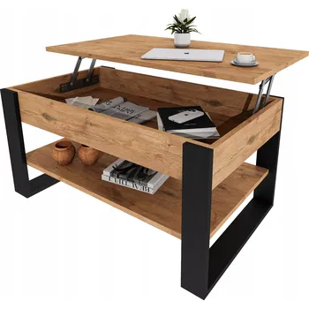 Konferenční stolek Konferenční stolek möbelkap obdélníkový 92 x 54,2 x 45 cm dub lancelot