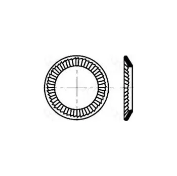 podložka Podložka kónická M3 D=5,5mm h=0,95mm nerezavějící ocel A2