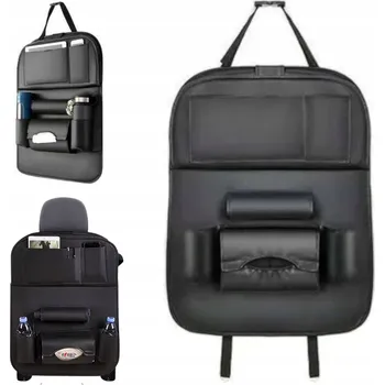 Organizér do auta Organizér do auta, ochranný potah na sedadlo s kapsami, černý DM-523