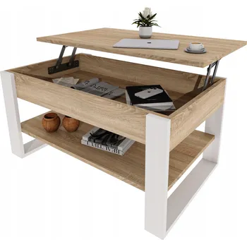 Konferenční stolek Konferenční stolek möbelkap obdélníkový 92 x 54,2 x 45 cm dub sonoma