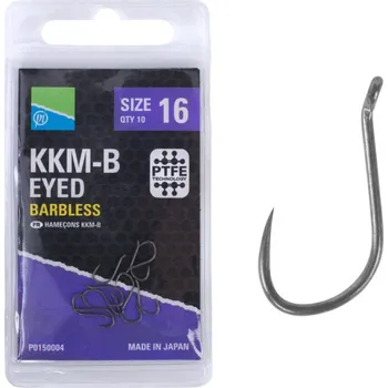 Rybářský háček PRESTON INNOVATIONS Preston Háček KKM-B Barbless Velikost háčku: 14