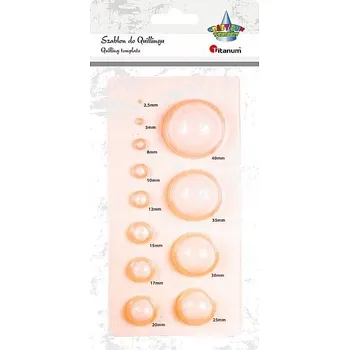 Vrták 3D šablona pro prostorový quilling