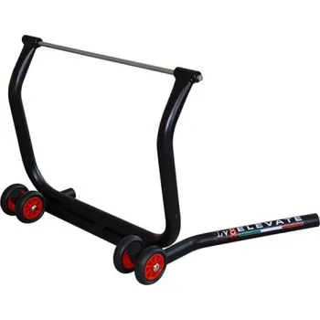 Univerzální centrální stojan LV8 s osou skrz kyvnou vidlici černý matný E640 2H31060385