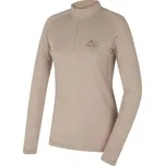 tričko Husky Merino Merow Zip LS - Beige L