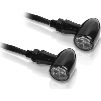 Moto sedlo V PARTS Hliníková sada LED indikátorů čirá univerzální ST-01262LEDE