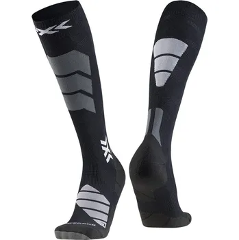 Pánské termo ponožky X-Bionic X-Socks Ski Expert Silk Merino OTC Velikost: 45-47 / Barva: X Black/Light Grey