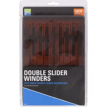 Krmítko pro ryby PRESTON INNOVATIONS Preston Double Slider Winders 26cm In A Box