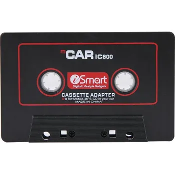 ADAPTÉR KAZETY MP3 AUX DO AUTORÁDIA S 3,5MM JACK KABELEM