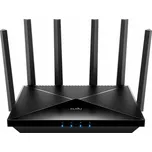 Cudy WR11000 bezdrátový router 2.5 Gigabit Ethernet Tři pásma (2,4 GHz / 5 GHz / 6 GHz) Černá