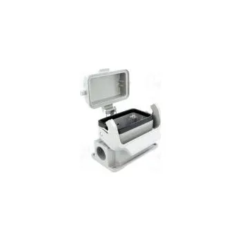 Síťový konektor Kryt pro obdélníkové konektory Han velikost 10B se západkou