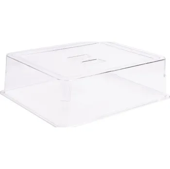 Plech na pečení Víko polykarbonátové průhledné GN 1/2, v. 10 cm Verlo