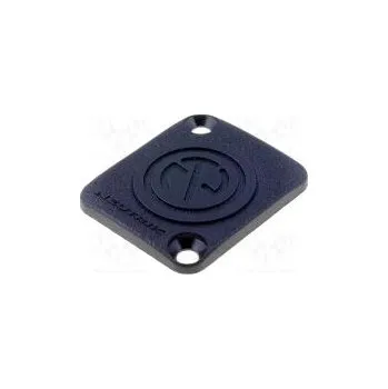 Elektrický konektor Záslepka límec (2 otvory),do panelu,přišroubováním