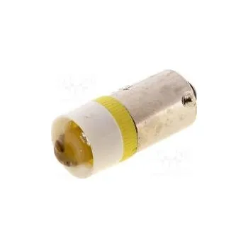Žárovka Žárovka LED žlutá BA9S 12VDC 12VAC