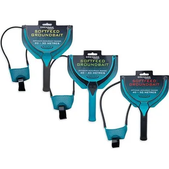 Vrhač návnad Drennan Prak Softfeed Groundbait STRONG 30-40 m