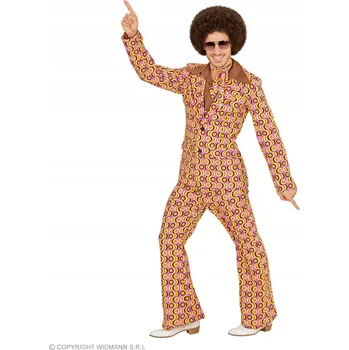 Karnevalový kostým Diskotéka, hippie, Karneval , retro Kostým M