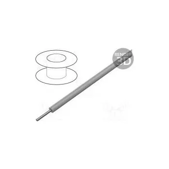 Vodič HookUp Wire PVC drát Cu 22AWG šedá PVC 1kV 30,5m