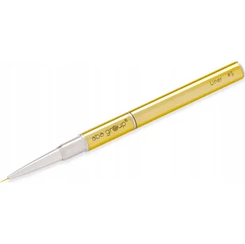 Přípravek na nehty Štěteček na zdobení a malování nehtů Aba Group Zlatý 5mm Gold Liner #5