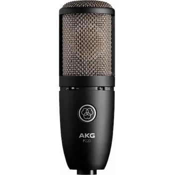 Mikrofon AKG P220 - velkomembránový kondenzátorový mikrofon, černý