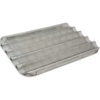 Plech na pečení Plech na bagety 600x400x20mm