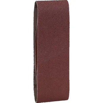 Brusný papír BOSCH hobby Bosch 3dílná sada brusných pásů pro pásové brusky, červená kvalita (2609256189)