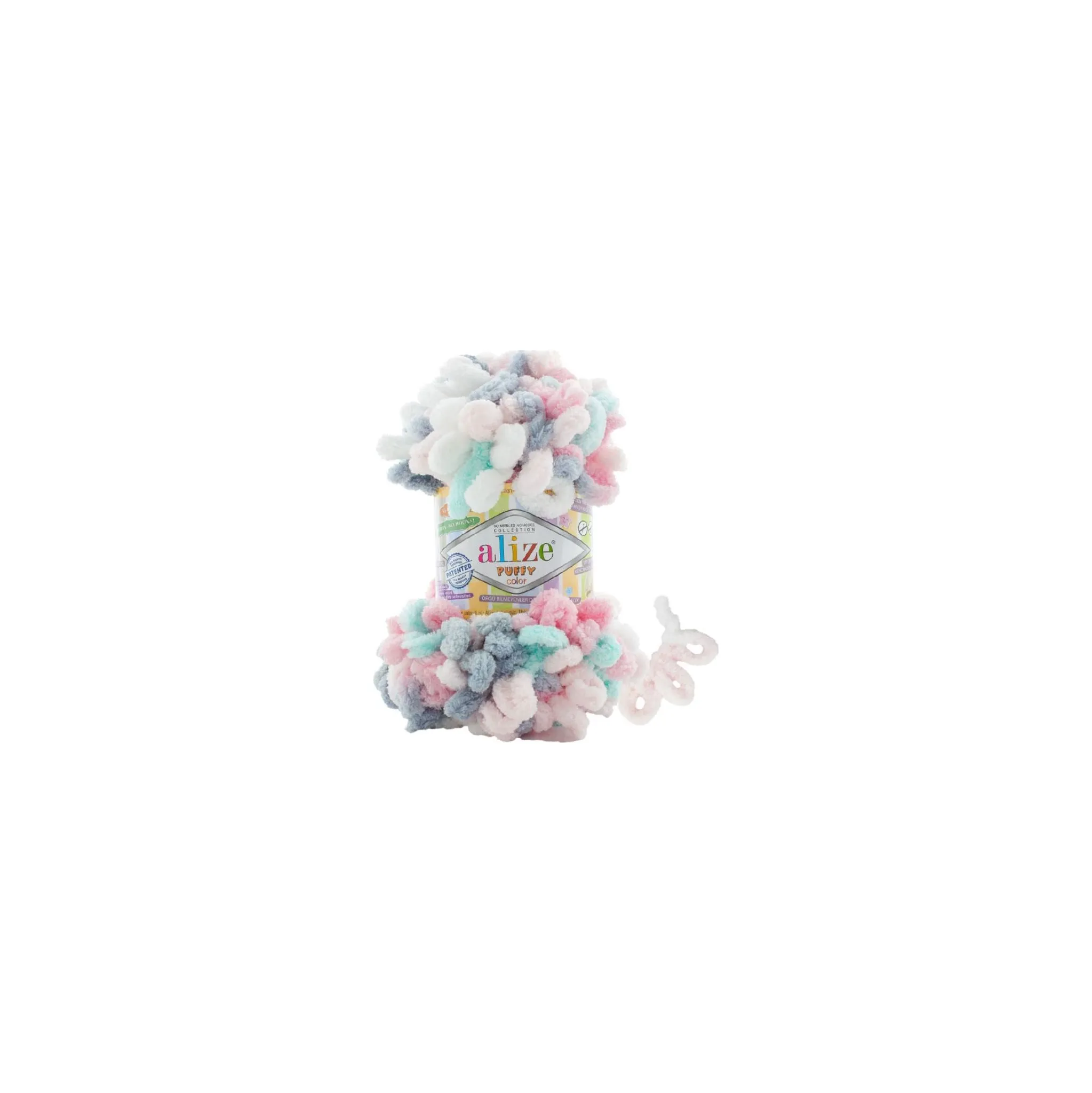 Fotografie 1 - Příze Alize Puffy Color 6529
