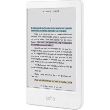 Kobo Clara Colour čtečka elektronických knih Dotyková obrazovka 16 GB Wi-Fi Bílá