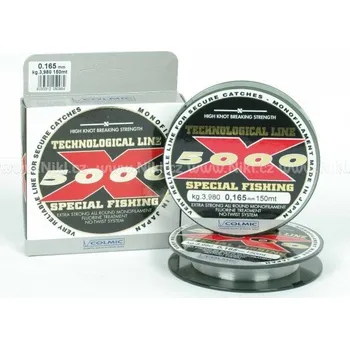 Colmic Vlasec X 5000 150 m Průměr: 0,22 mm