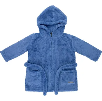 Chlapecký župan Dětský měkoučký župan s kapucí Villervalla - modrý NAUTIC Velikost: 86/92