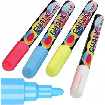 Křídový popisovač, stíratelný za sucha, vícebarevný Realne Ceny 8 ks