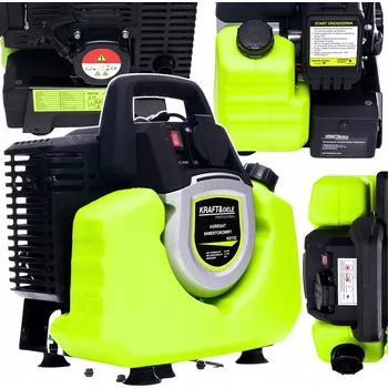 Elektrocentrála Přenosný benzínový generátor jednofázový Kraft&Dele 1000 W