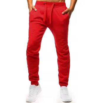 DStreet pánské tepláky ux2711 červené, velikost L