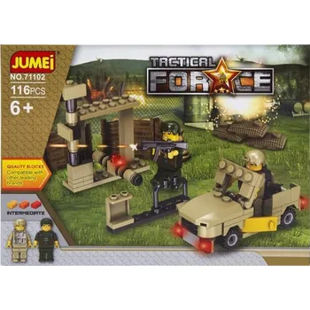 ostatní stavebnice Stavebnice Jumei TACTICAL SERVICES 116 dílů 25 x 18 cm