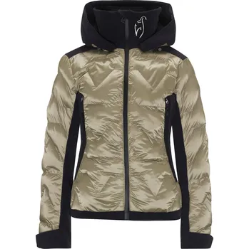 Cyklistické kalhoty Dámská bunda Toni Sailer Zoe Splendid W Ski Jacket Mineral Earth 510