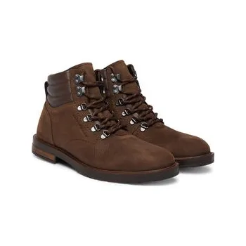 Dámská zimní obuv Kotníková obuv Tommy Hilfiger Cleated Hilfiger Wrm Hook Boot FM0FM05699 Hnědá 42