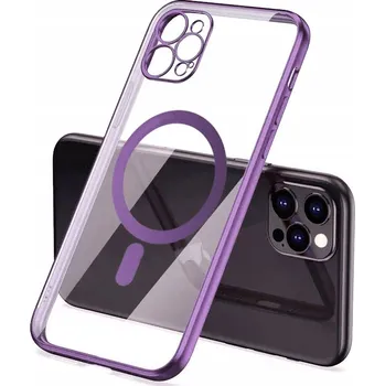 Pouzdro na mobilní telefon Zadní Kryt Smart-Tel pro Apple iPhone 12 Pro Max fialový