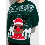 Sinsay - Svetr s vánočním motivem - zelená - 804FZ-96X - 804FZ-96X-M