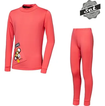 Set dětského termoprádla SENSOR COOLMAX THERMO dětský SET korál 90