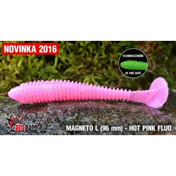 Umělá nástraha REDBASS Magneto L - 96 mm Pink Fluo
