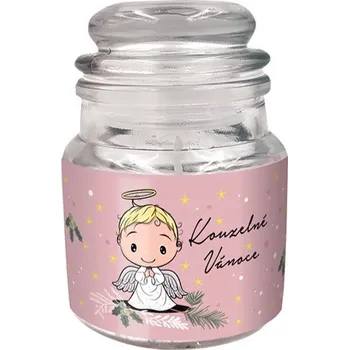 Svíčka Nekupto Vánoční mini svíčka - Kouzelné Vánoce