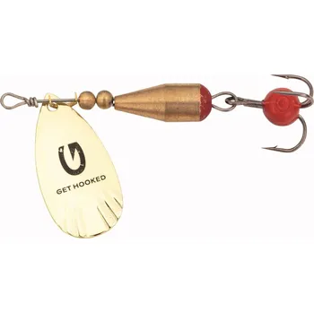 Umělá nástraha Kinetic Rotační Třpytka Droppy 6 g Barva: Gold