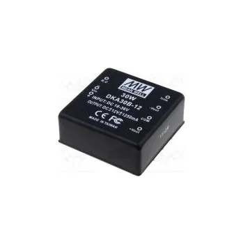 Elektroinstalační materiál Převodník DC/DC 30W Uvst 18÷36V Uvýst 12VDC Uvýst2 -12VDC