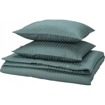 Povlečení IKEA NATTJASMIN Sada povlečení, modrozelená 200x200/50x60 cm satén