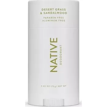 Native Desert Grass & Sandalwood 75 g - Dámský deodorant v tuhé formě