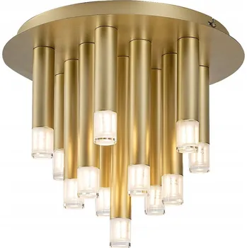 Stropní svítidlo moderní RAMIRA Rabalux zlaté 13xG9 5W rampouchy
